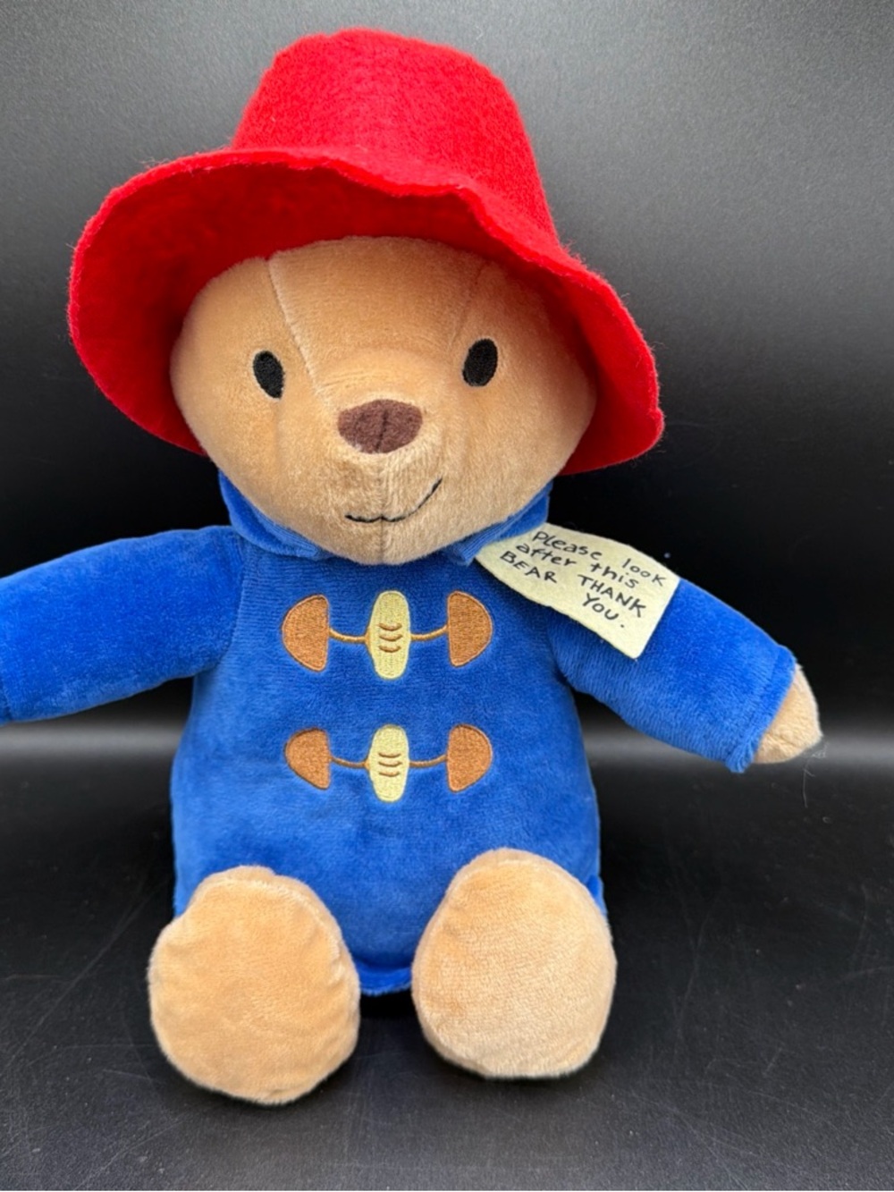 Kohls Cares Paddington Bear Stuffed Plush Toy Animal Great Condition